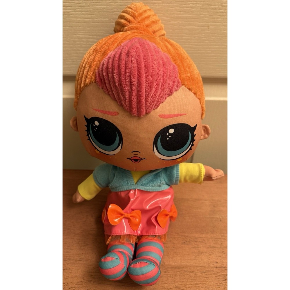 LOL Surprise Neon Q.‎ T. Doll Plush 18" Large MGA Entertainment